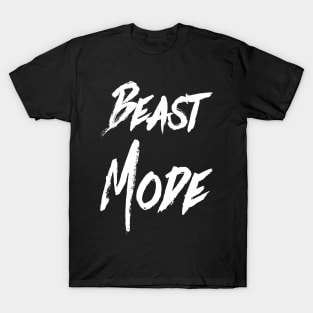 Beast Mode | Motivational Design | Inspirational Workout Shirt T-Shirt